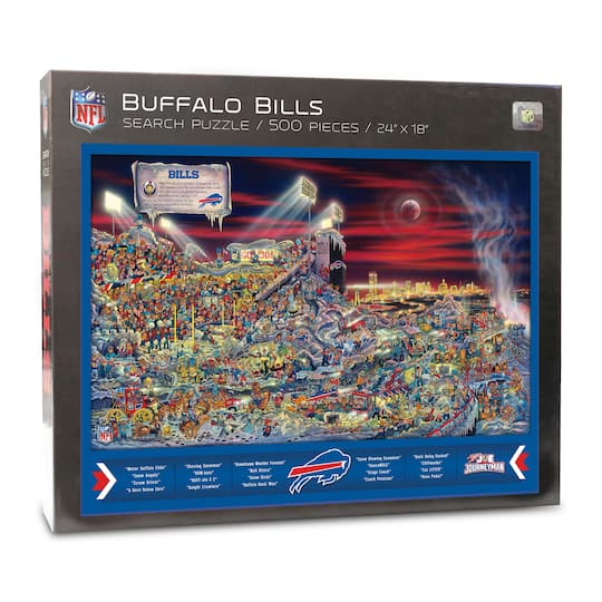 Joe Journeyman NFL 500 Piece Jigsaw Puzzle By Youthefan in Buffalo Bills | 18" x 24" | Michaels®